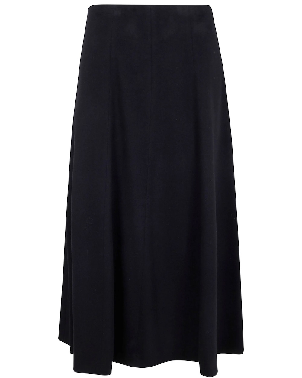 Saia flared em lã de camelo