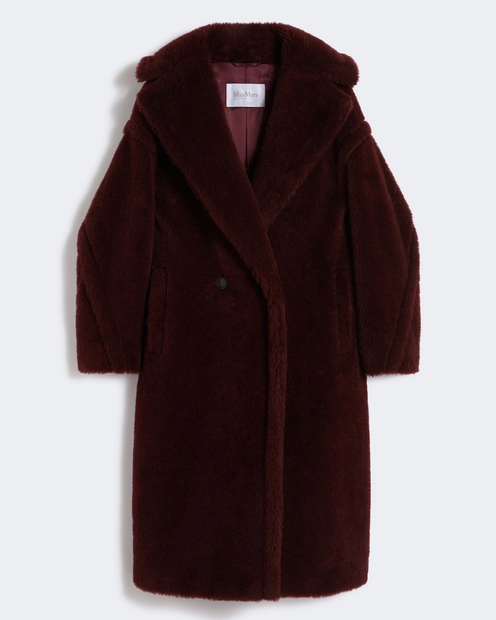 Casaco Icónico Teddy Bear em alpaca e lã