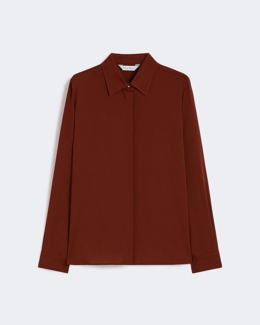 Camisa em pesada seda