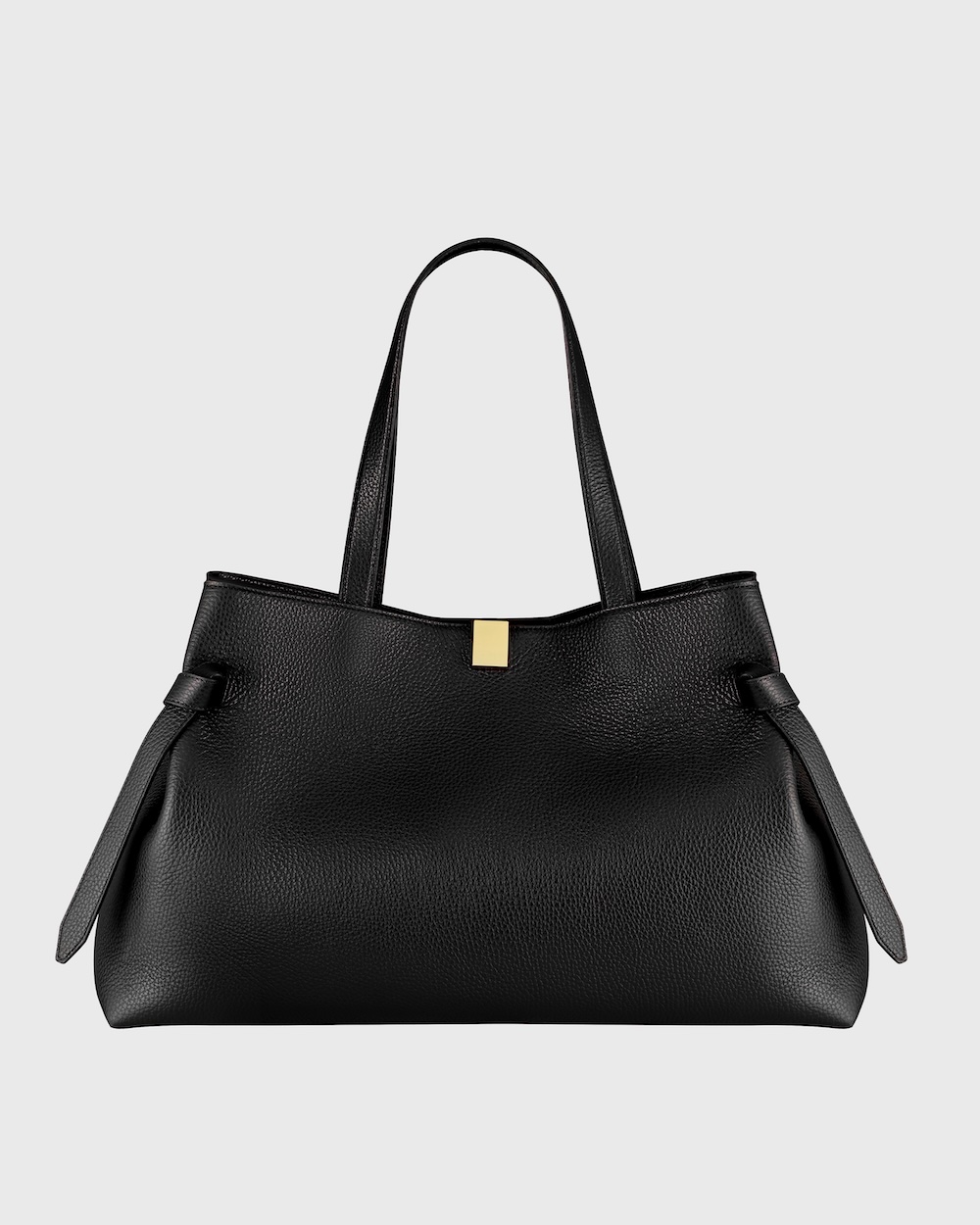 Carteira GYOZA TOTE em pele granulada