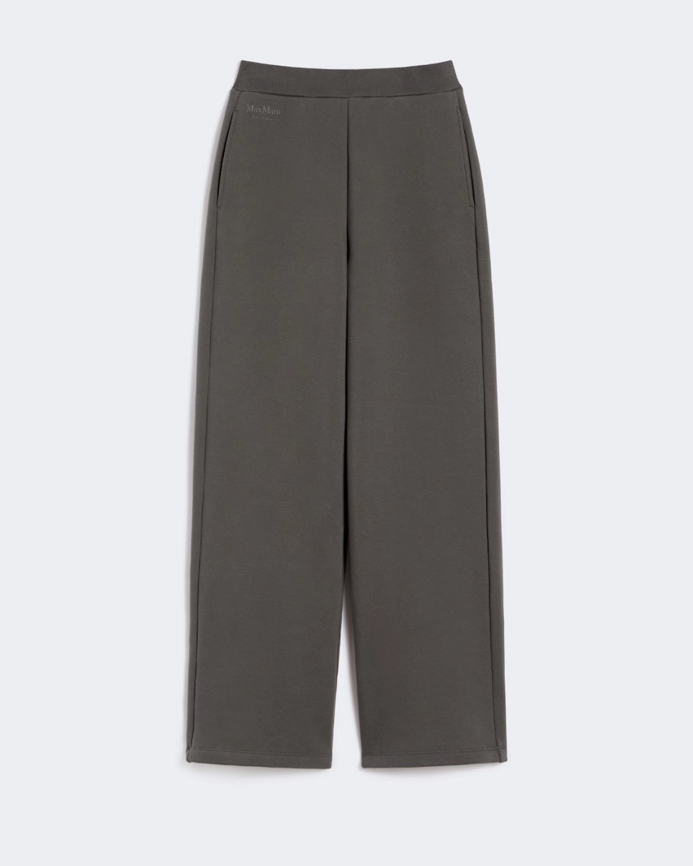 Calças em jersey de algodão