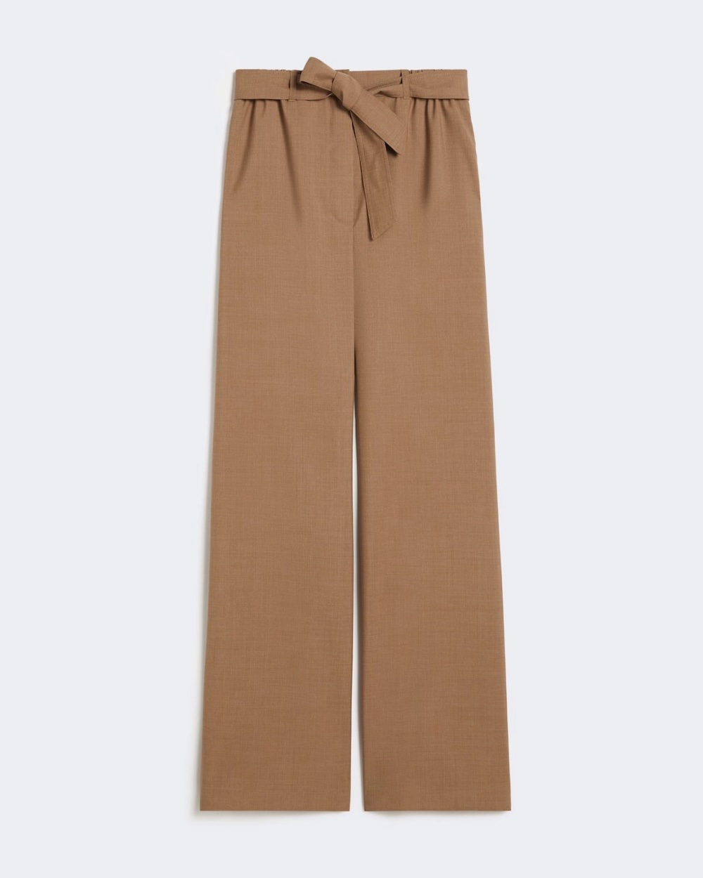 Calças em lã elástica