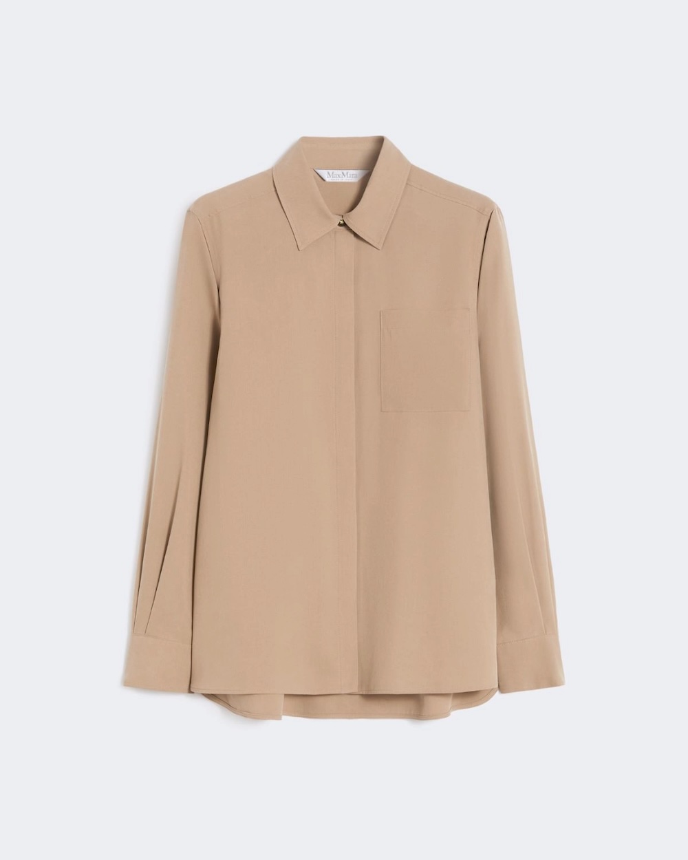 Camisa em tela de seda