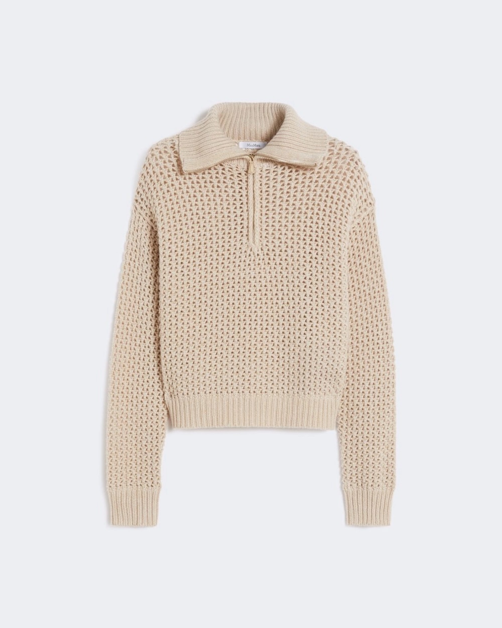 Camisola em lã, caxemira e lurex