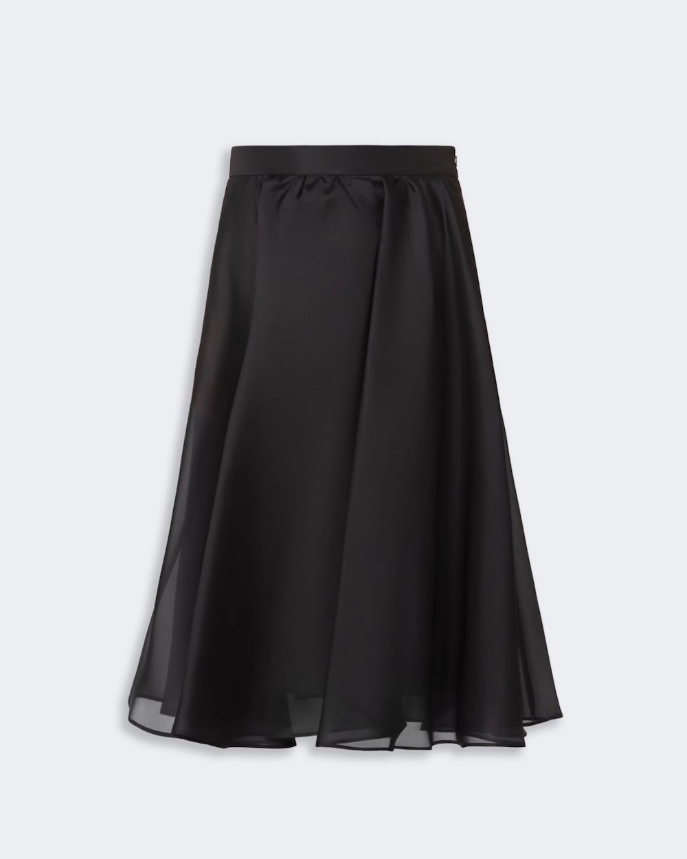 Saia circular em seda