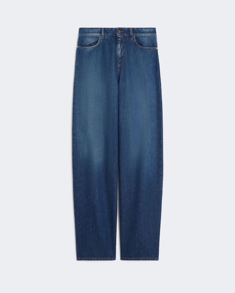 Calças baggy em denim