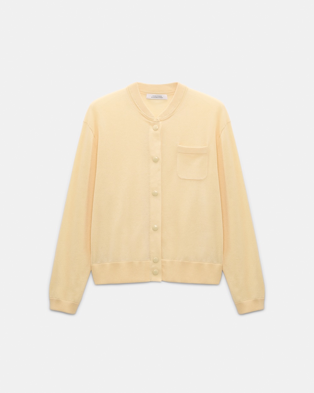 Cardigan estilo bomber