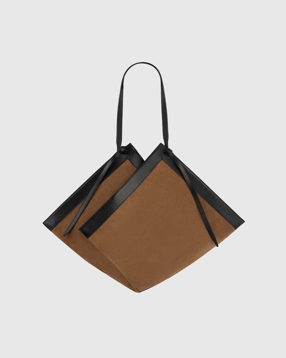 Carteira LARGE WONTON em camurça