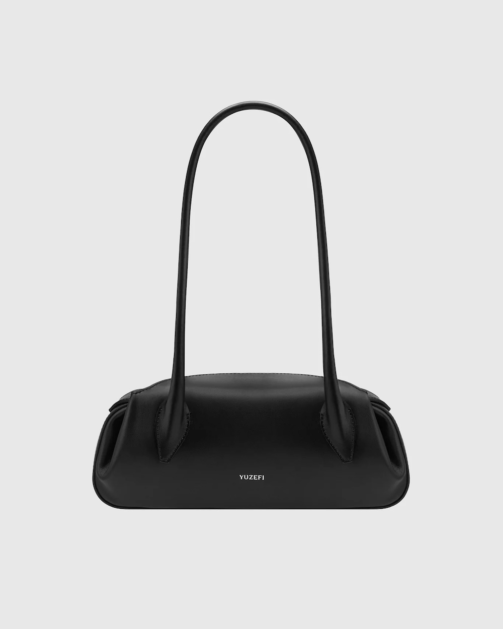 Carteira OYSTER SHOULDER BAG MINI em pele lisa