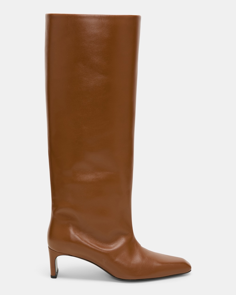 Botas altas de cano direito