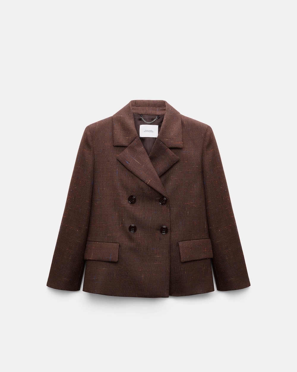 Blazer Boxy em lã virgem